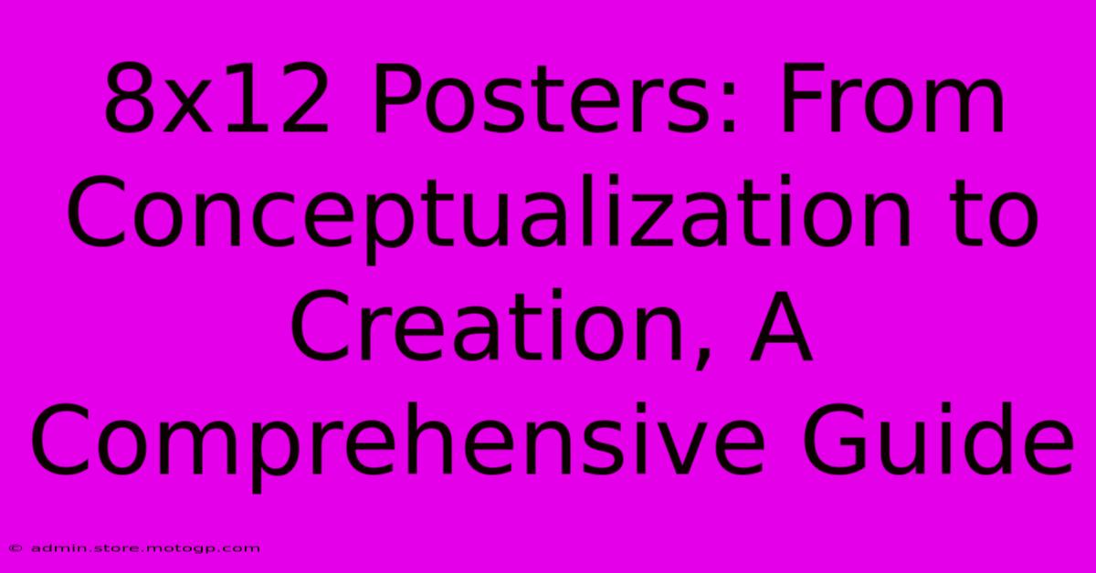 8x12 Posters: From Conceptualization To Creation, A Comprehensive Guide