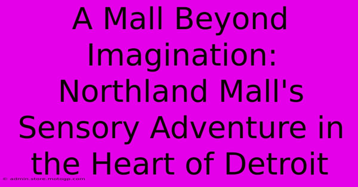 A Mall Beyond Imagination: Northland Mall's Sensory Adventure In The Heart Of Detroit