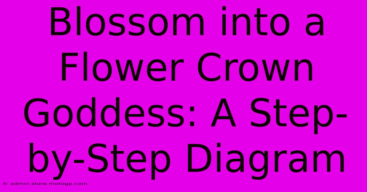 Blossom Into A Flower Crown Goddess: A Step-by-Step Diagram