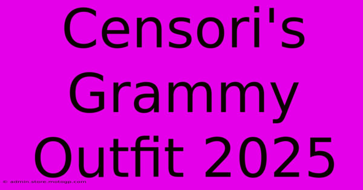 Censori's Grammy Outfit 2025