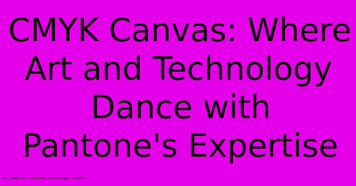 CMYK Canvas: Where Art And Technology Dance With Pantone's Expertise