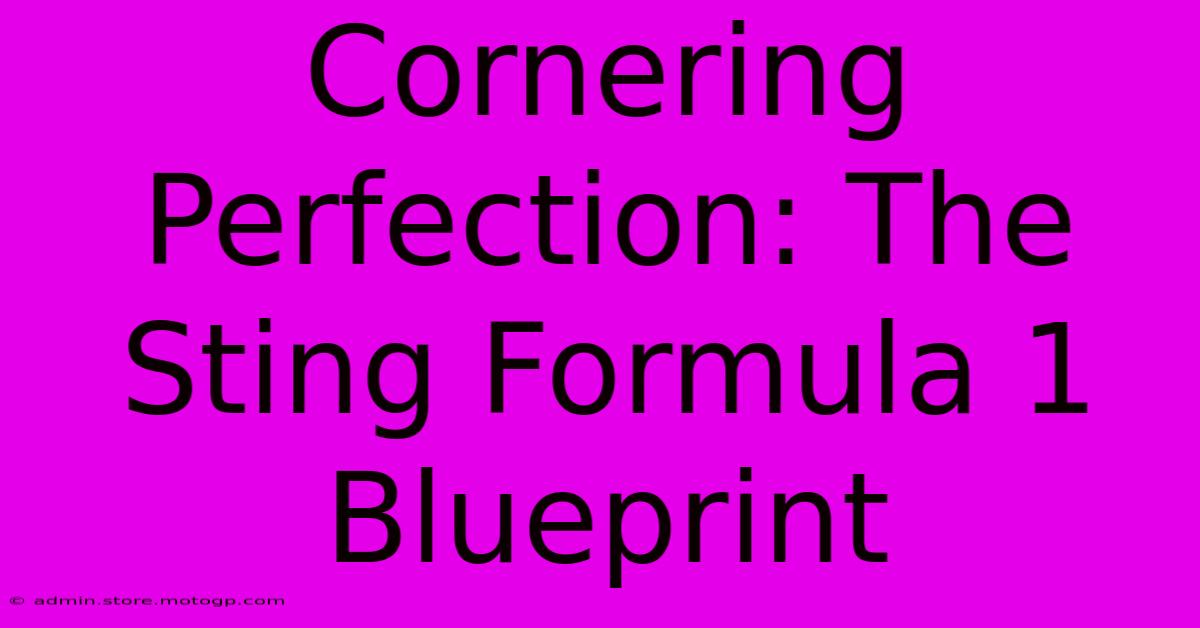 Cornering Perfection: The Sting Formula 1 Blueprint