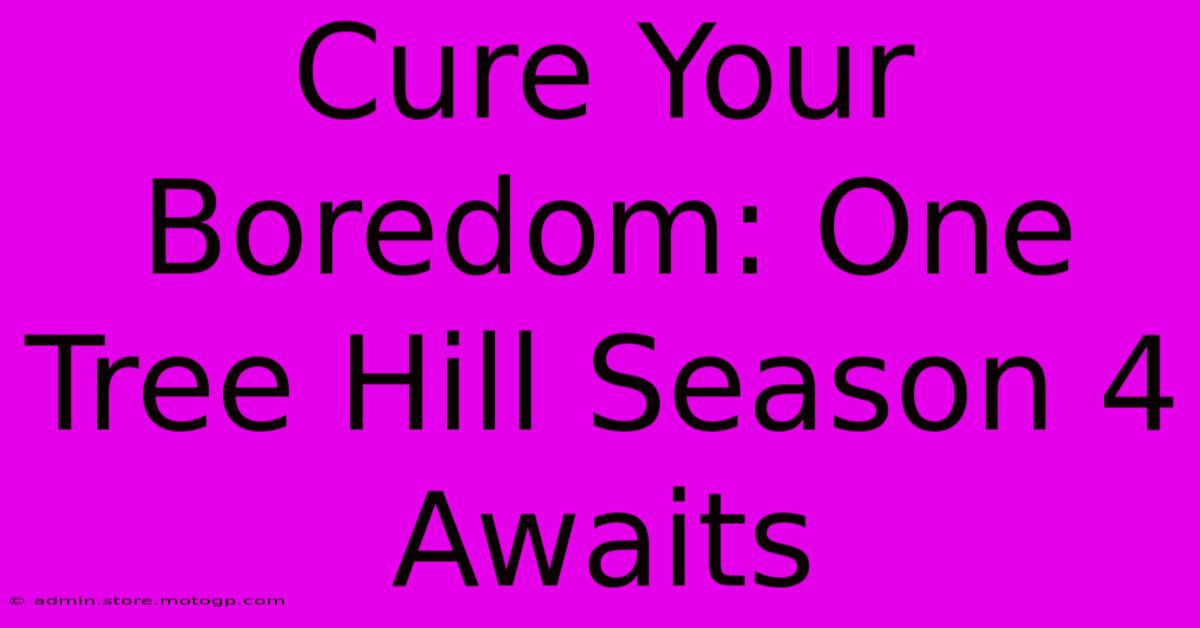 Cure Your Boredom: One Tree Hill Season 4 Awaits