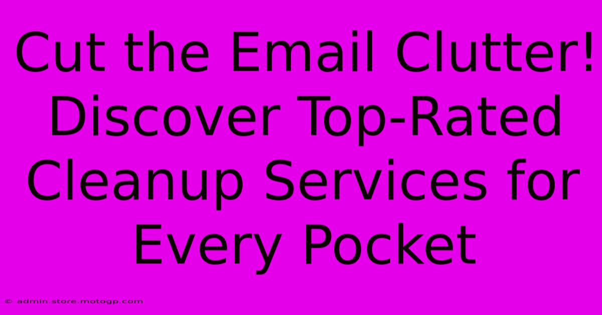 Cut The Email Clutter! Discover Top-Rated Cleanup Services For Every Pocket