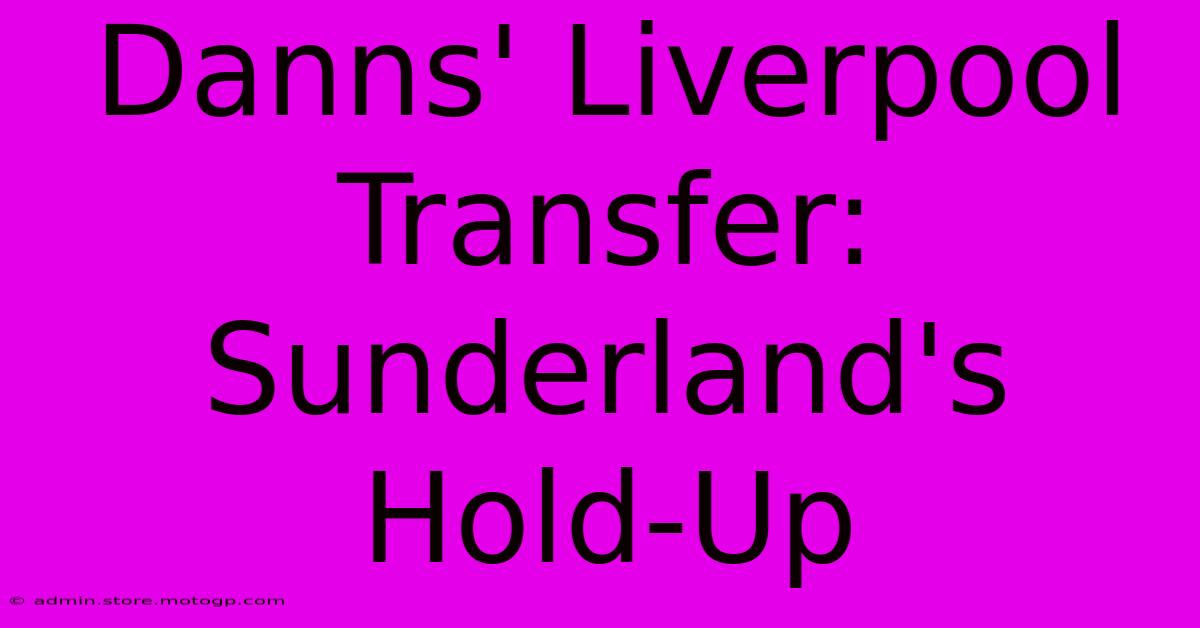 Danns' Liverpool Transfer: Sunderland's Hold-Up