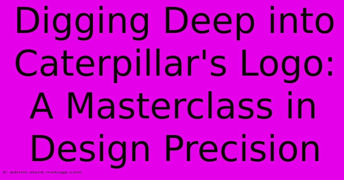 Digging Deep Into Caterpillar's Logo: A Masterclass In Design Precision