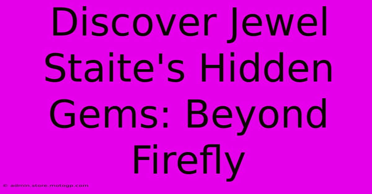 Discover Jewel Staite's Hidden Gems: Beyond Firefly