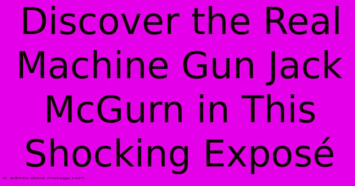 Discover The Real Machine Gun Jack McGurn In This Shocking Exposé