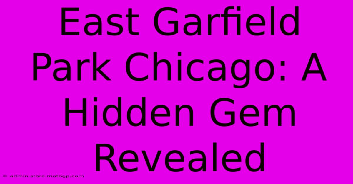 East Garfield Park Chicago: A Hidden Gem Revealed