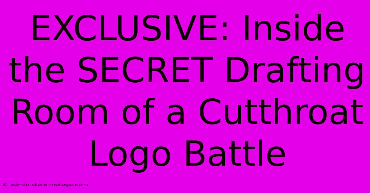 EXCLUSIVE: Inside The SECRET Drafting Room Of A Cutthroat Logo Battle