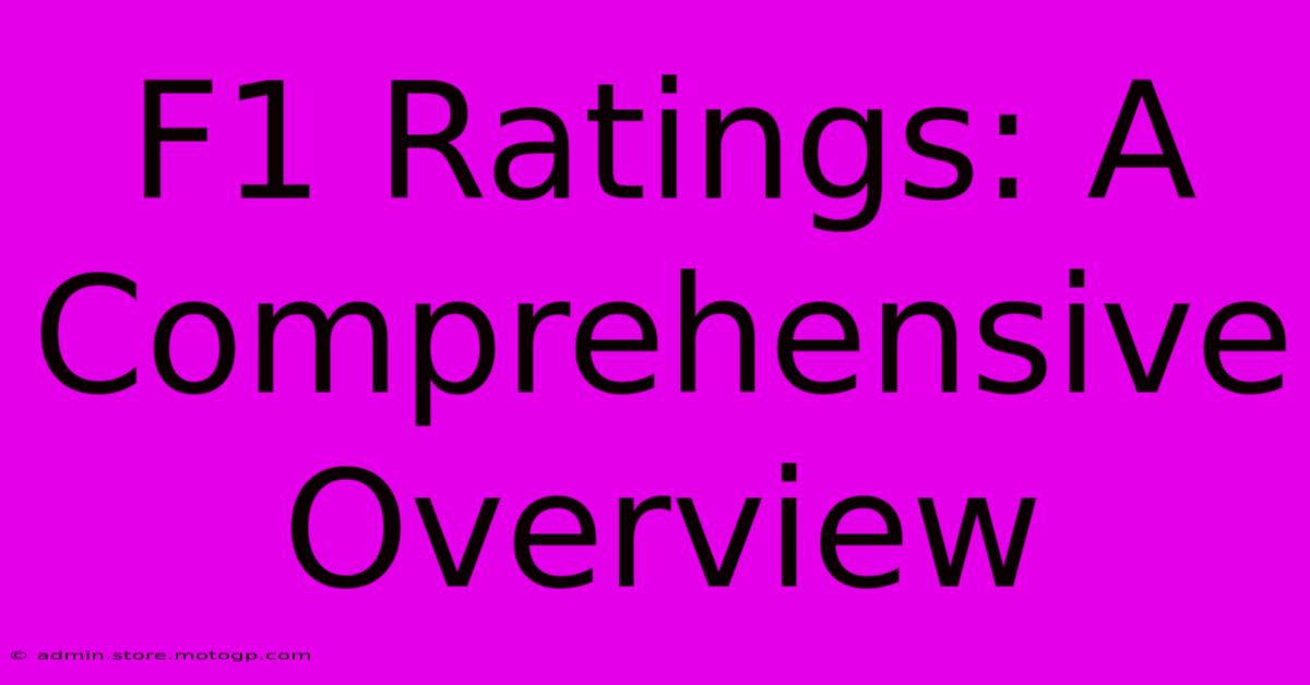 F1 Ratings: A Comprehensive Overview