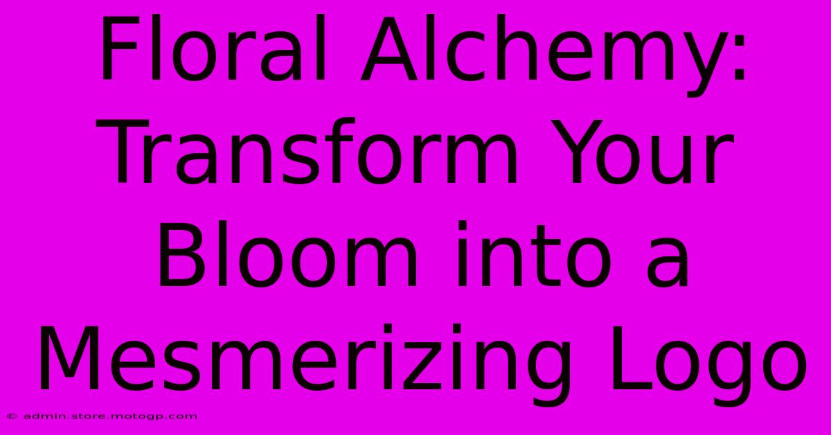 Floral Alchemy: Transform Your Bloom Into A Mesmerizing Logo