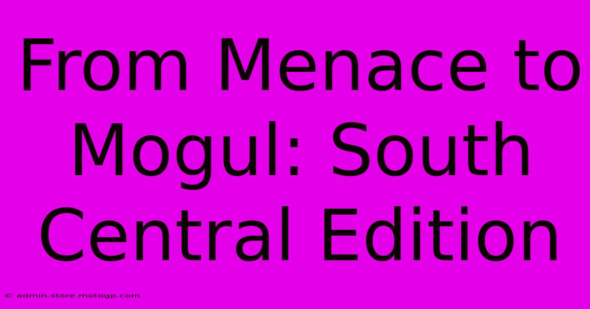 From Menace To Mogul: South Central Edition