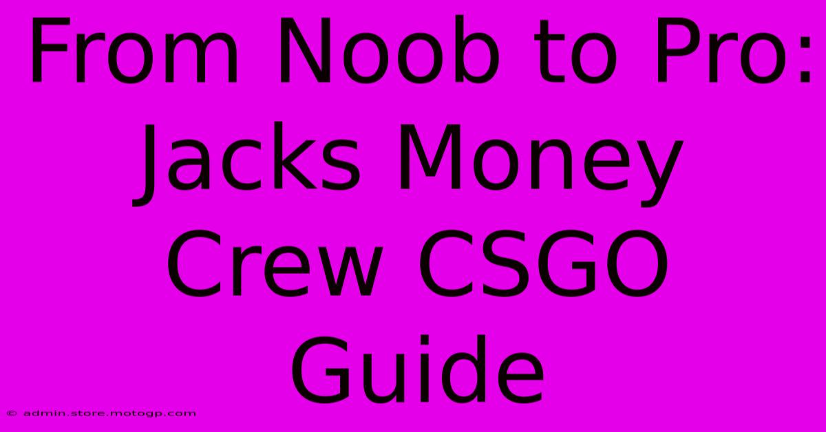 From Noob To Pro: Jacks Money Crew CSGO Guide