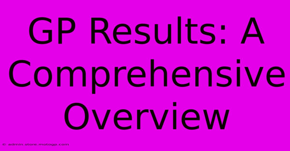 GP Results: A Comprehensive Overview