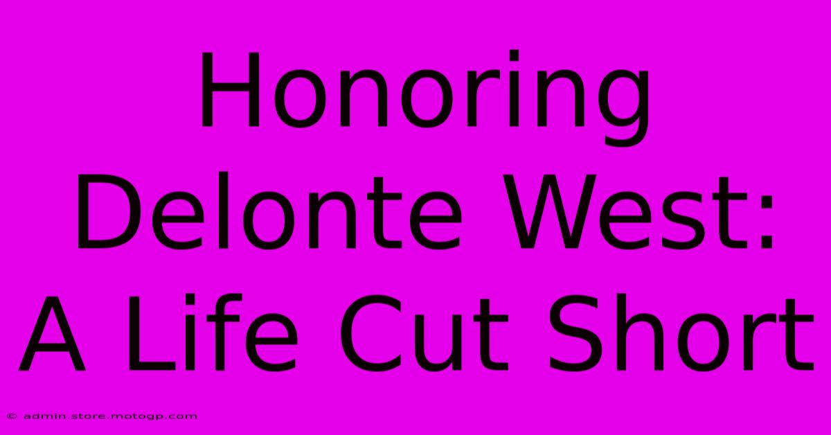 Honoring Delonte West: A Life Cut Short