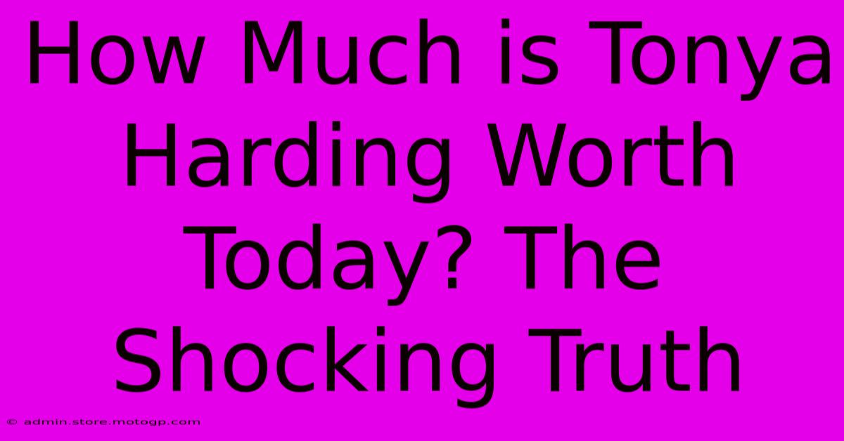 How Much Is Tonya Harding Worth Today? The Shocking Truth