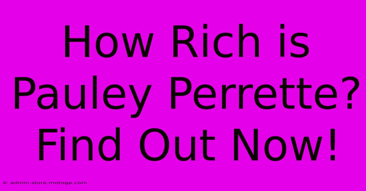 How Rich Is Pauley Perrette? Find Out Now!