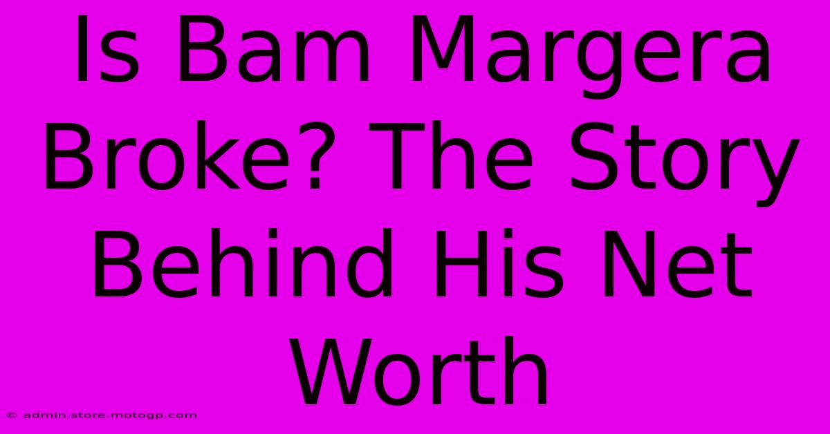 Is Bam Margera Broke? The Story Behind His Net Worth