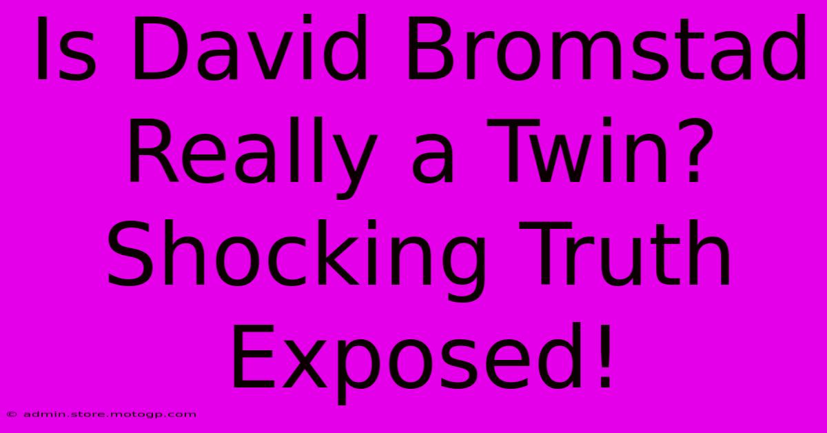 Is David Bromstad Really A Twin? Shocking Truth Exposed!