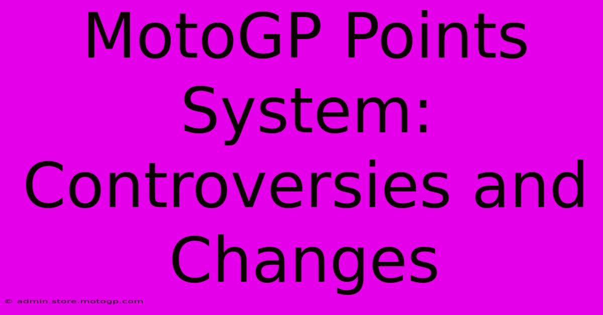 MotoGP Points System: Controversies And Changes