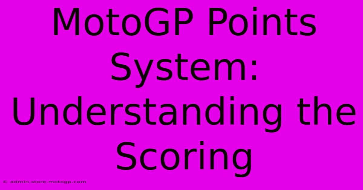 MotoGP Points System: Understanding The Scoring