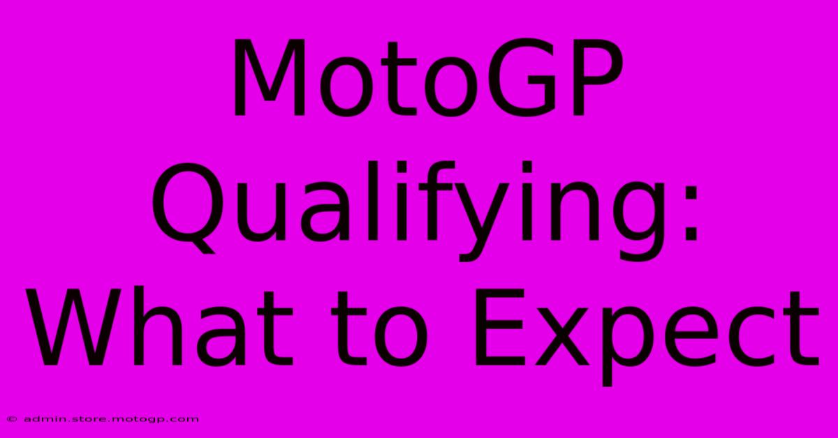 MotoGP Qualifying: What To Expect