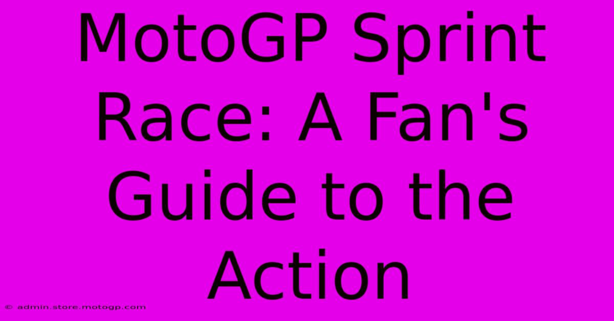 MotoGP Sprint Race: A Fan's Guide To The Action