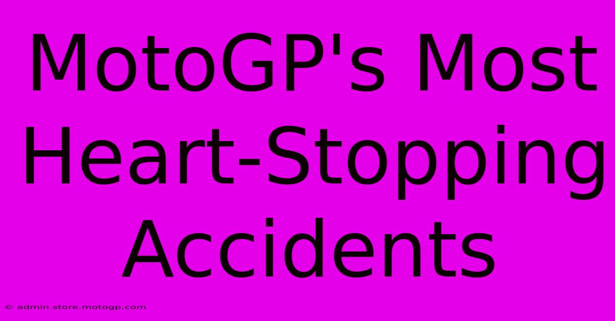 MotoGP's Most Heart-Stopping Accidents