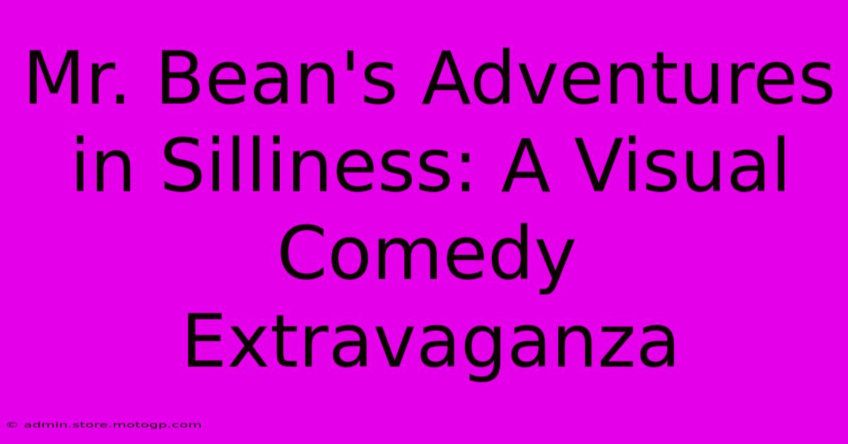 Mr. Bean's Adventures In Silliness: A Visual Comedy Extravaganza