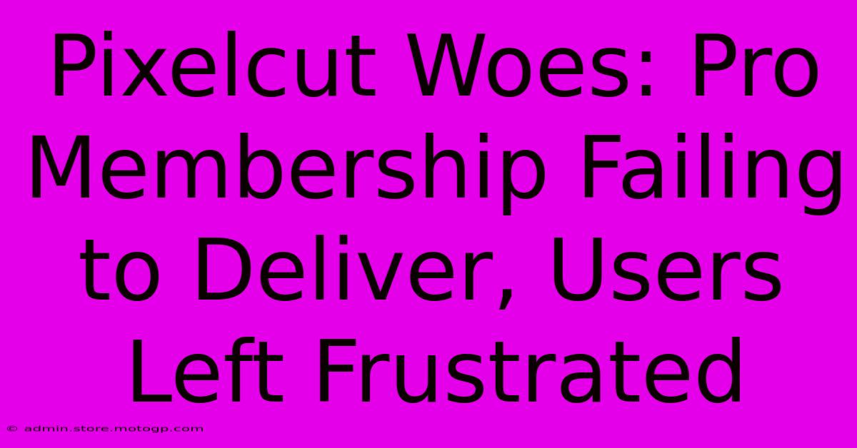 Pixelcut Woes: Pro Membership Failing To Deliver, Users Left Frustrated