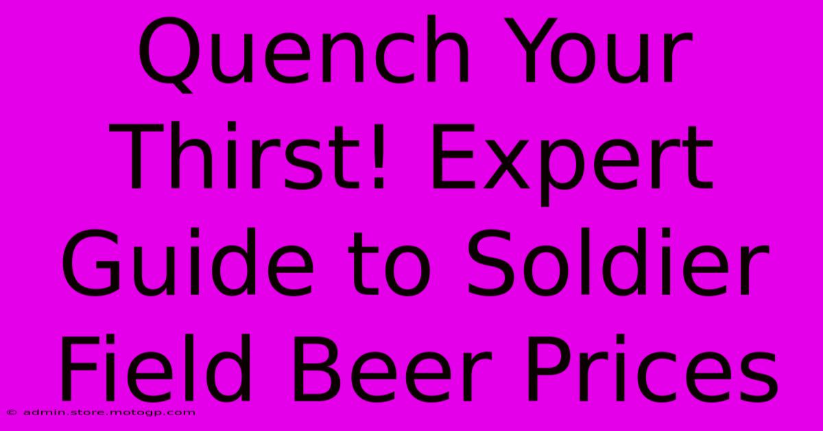 Quench Your Thirst! Expert Guide To Soldier Field Beer Prices