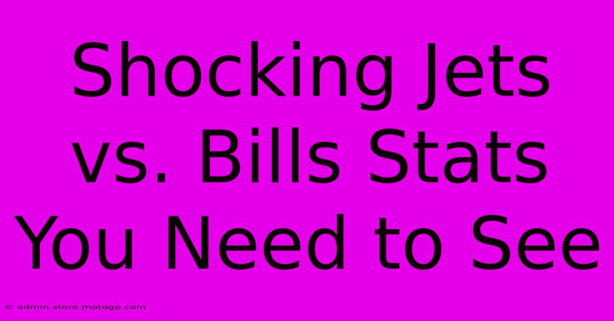 Shocking Jets Vs. Bills Stats You Need To See