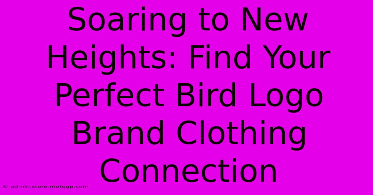 Soaring To New Heights: Find Your Perfect Bird Logo Brand Clothing Connection