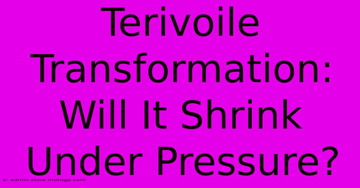 Terivoile Transformation: Will It Shrink Under Pressure?