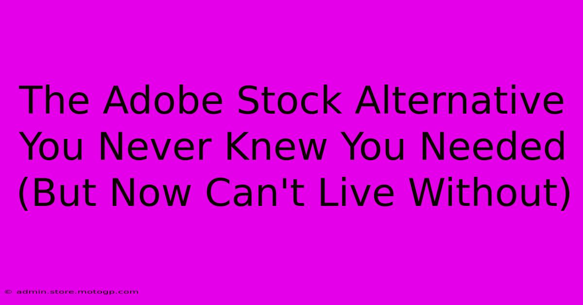 The Adobe Stock Alternative You Never Knew You Needed (But Now Can't Live Without)