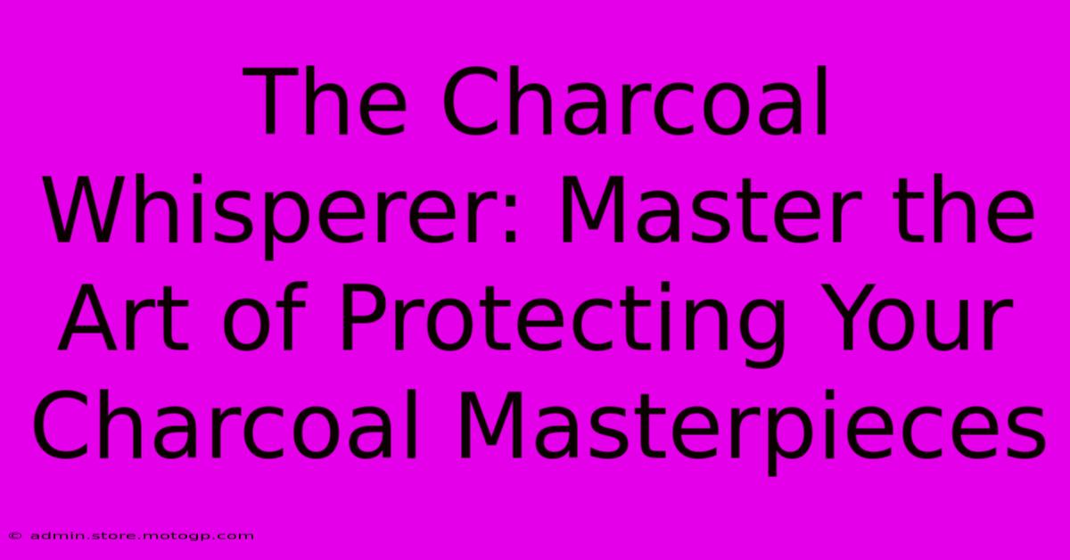 The Charcoal Whisperer: Master The Art Of Protecting Your Charcoal Masterpieces