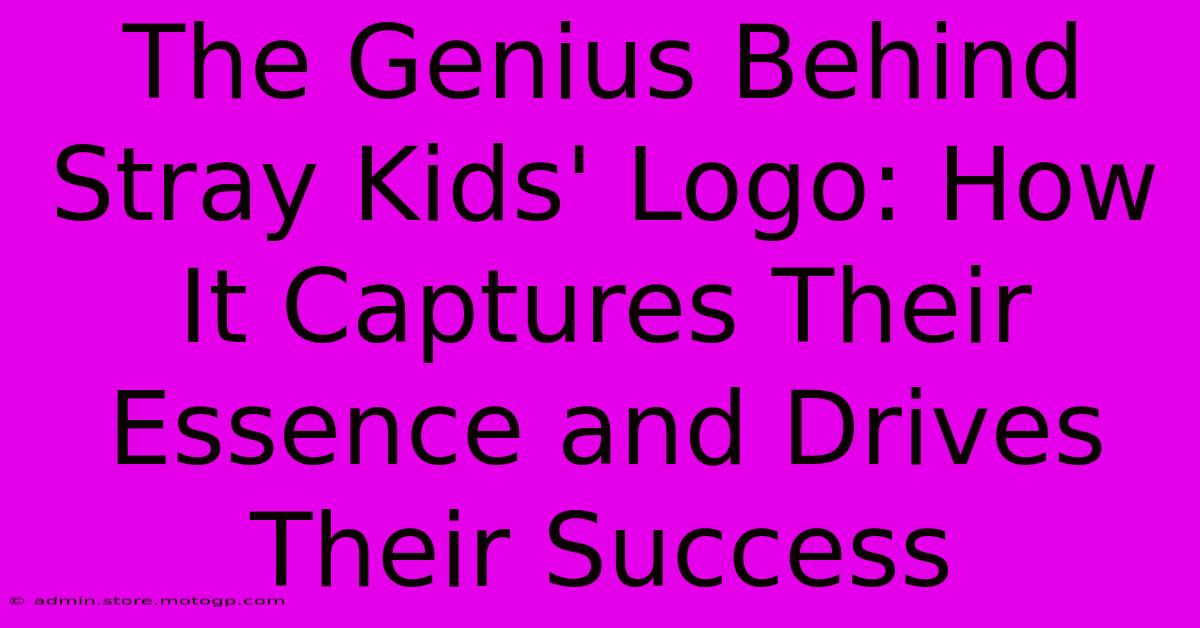 The Genius Behind Stray Kids' Logo: How It Captures Their Essence And Drives Their Success