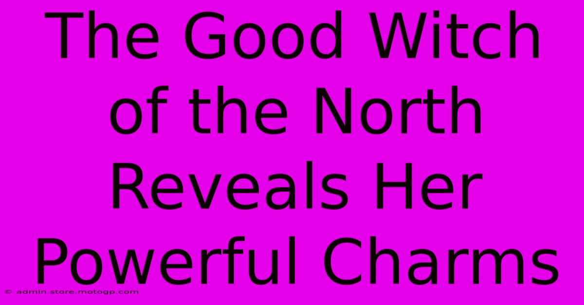 The Good Witch Of The North Reveals Her Powerful Charms