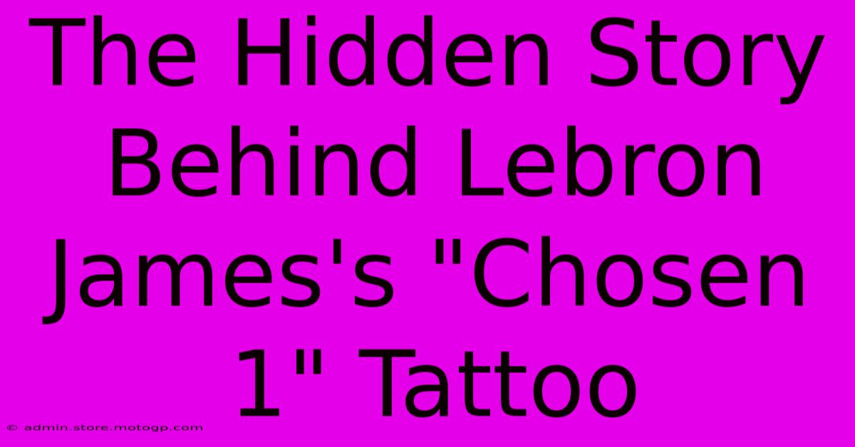 The Hidden Story Behind Lebron James's 