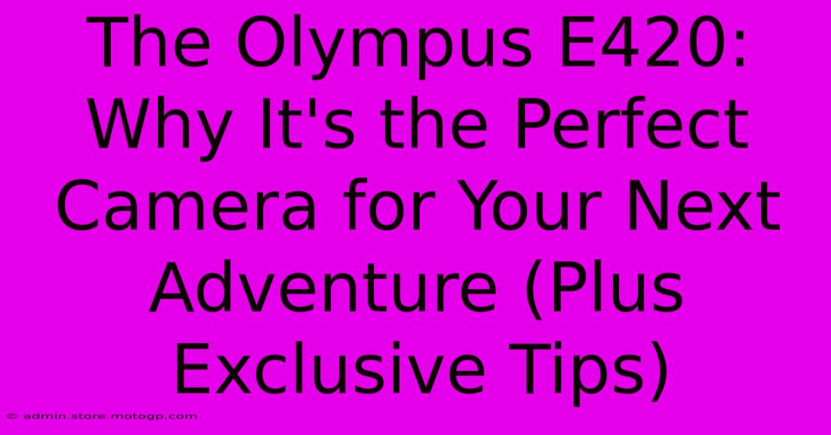 The Olympus E420: Why It's The Perfect Camera For Your Next Adventure (Plus Exclusive Tips)