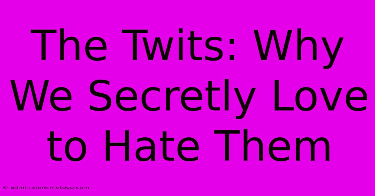 The Twits: Why We Secretly Love To Hate Them