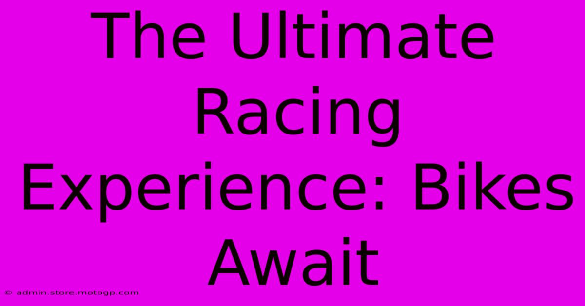 The Ultimate Racing Experience: Bikes Await