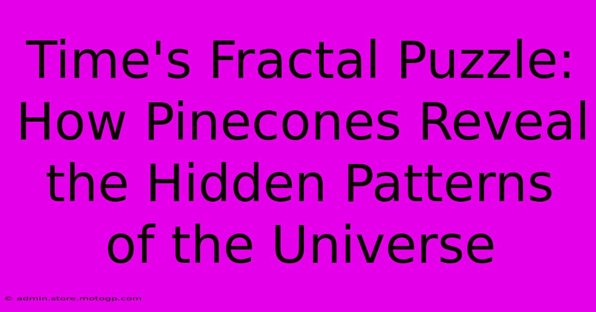 Time's Fractal Puzzle: How Pinecones Reveal The Hidden Patterns Of The Universe