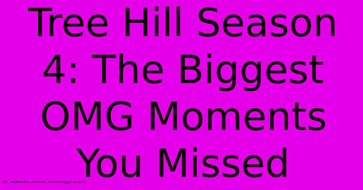 Tree Hill Season 4: The Biggest OMG Moments You Missed