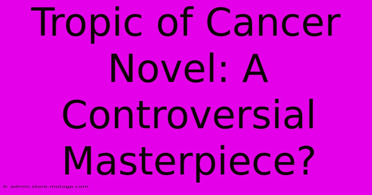 Tropic Of Cancer Novel: A Controversial Masterpiece?