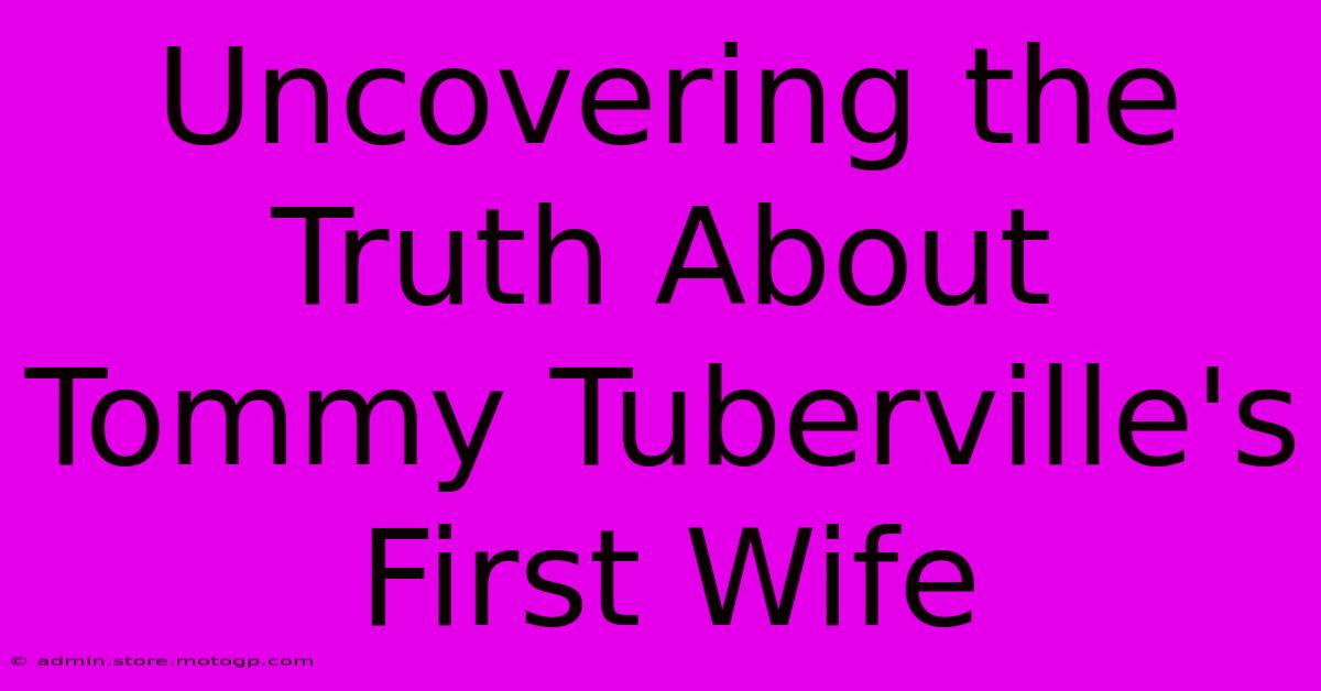 Uncovering The Truth About Tommy Tuberville's First Wife