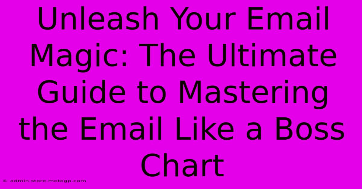 Unleash Your Email Magic: The Ultimate Guide To Mastering The Email Like A Boss Chart