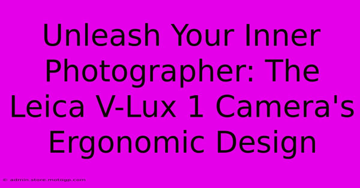 Unleash Your Inner Photographer: The Leica V-Lux 1 Camera's Ergonomic Design