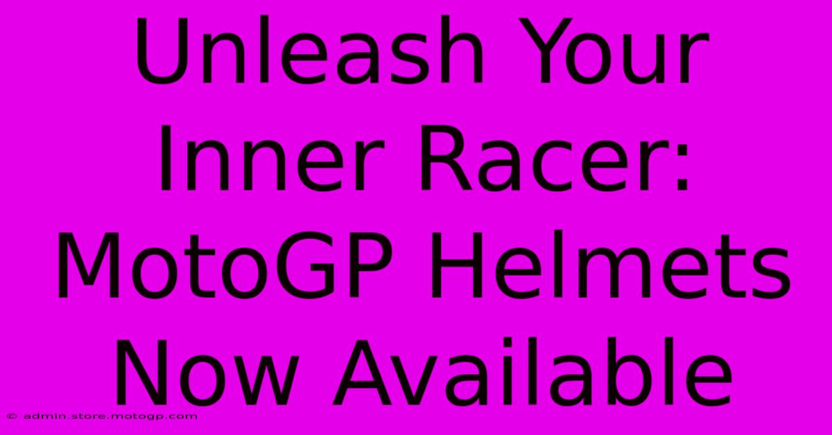 Unleash Your Inner Racer: MotoGP Helmets Now Available